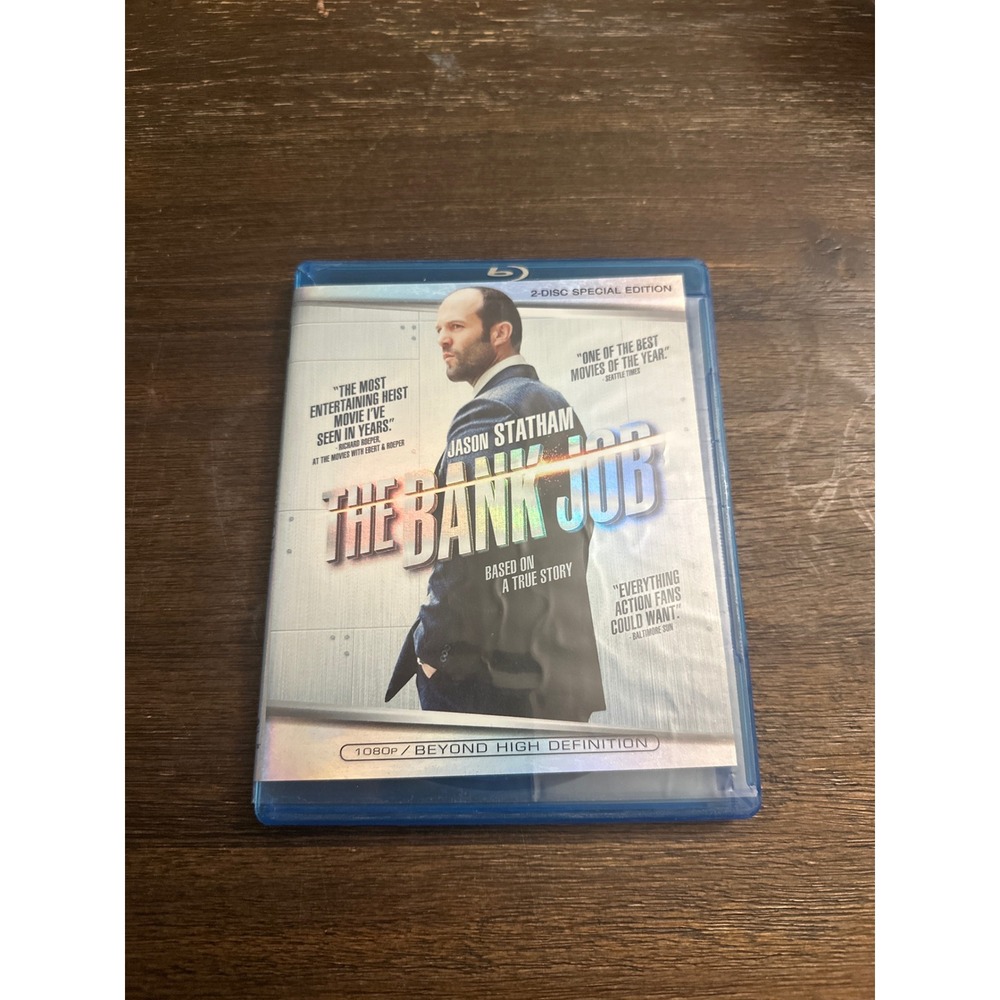 The Bank Job Blu-ray 2-Disc Special Edition Jason Statham Heist Movie Lionsgate